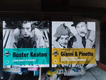 N.2 Film in DVD Gianni & Pinotto - Buster Keaton i