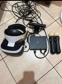 PlayStation VR (PSVR) completo con accessori