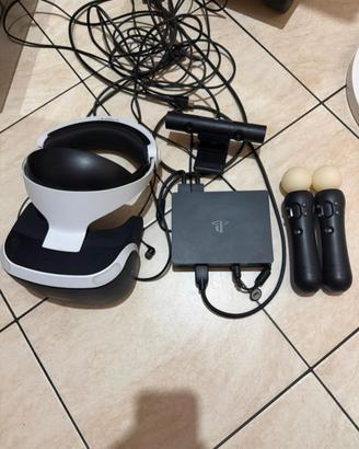 PlayStation VR (PSVR) completo con accessori