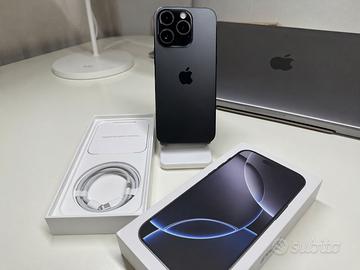 Iphone 16 pro 256gb nero siderale