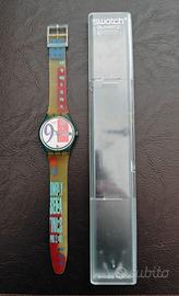 swatch Gent 1991 Bold Face Gn112 funzionante