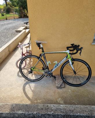 bicicletta da corsa in carbonio 