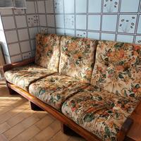 divano in legno 