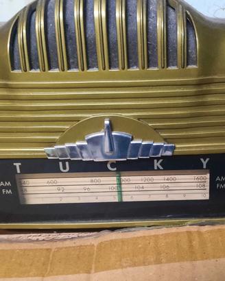 Fac simile radio d'epoca tukcy