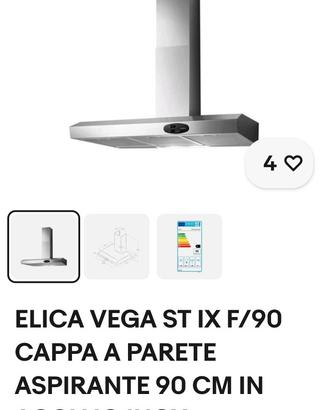 cappa aspirante elica 90 , 
