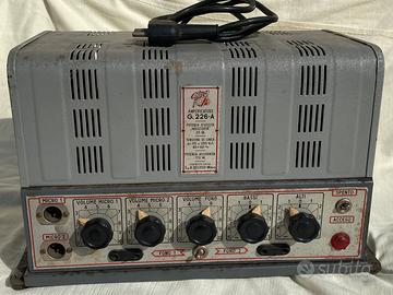 Amplificatore geloso a valvole g226 vintage