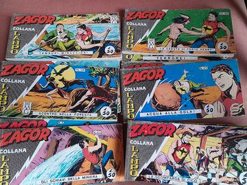 16 strisce zagor ristampe serie lampo 