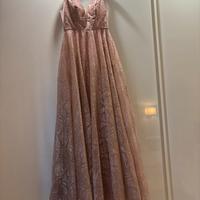 ABITO DA CERIMONIA ROSA