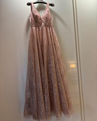 ABITO DA CERIMONIA ROSA
