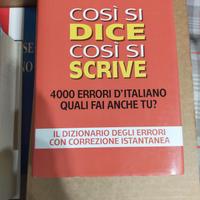 dizionario degli errori