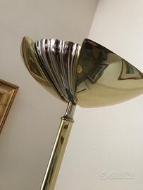 Lampada a stelo in ottone