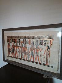 Papiro in cornice doppio vetro