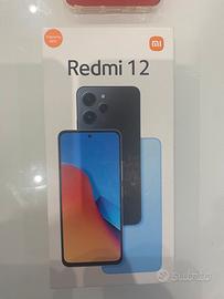 Redmi 12 Midnight black 256GB/8GB RAM + 2 cover