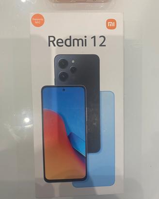 Redmi 12 Midnight black 256GB/8GB RAM + 2 cover