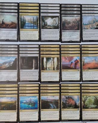 60 Special Lands Mixed Magic the Gathering MTG