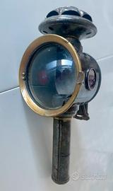 Lanterna bici antica Luxor a candela completa rara