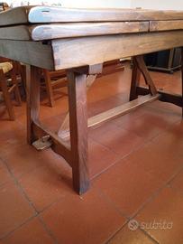 Tavolo vero legno massello allungabile