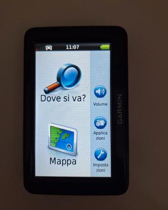 Navigatore Garmin 2495LM con accessori