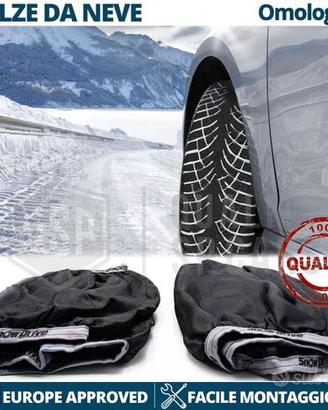 Calze da Neve per BMW SERIE 5 Omologate Italia EU
