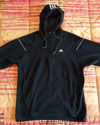 Maglia uomo Adidas con cappuccio taglia M