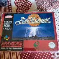 Actraiser SNES Pal UK 