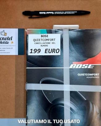 BOSE QUIETCOMFORT cancellazione rumore