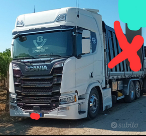 Scania R 730 Ribaltabile trilaterale osb