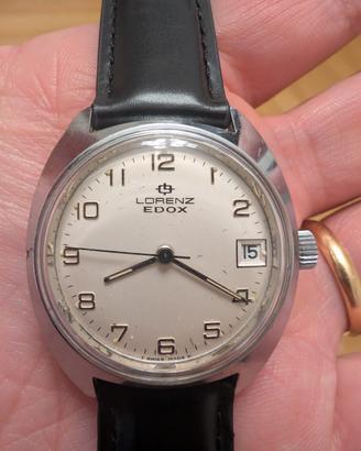 Orologio vintage Lorenz Edox Anni 70  manuale