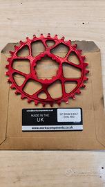 Corona ovale 32t compatibile con Sram