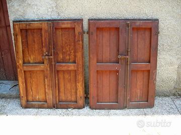 SCURI IN LEGNO PER FINESTRE