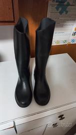 Stivali da ippica Decathlon bambini neri misura 30