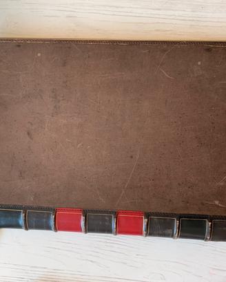 Custodia portatile in pelle vera