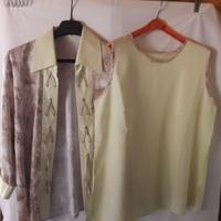 COMPLETO COLOR CREMA "EMARK" DA DONNA TAGLIA L