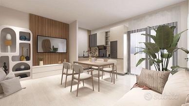Nuovo trilocale con cortile