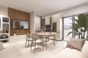 Nuovo trilocale con cortile