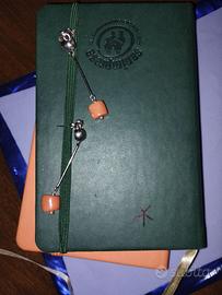 orecchini in argento e corallo