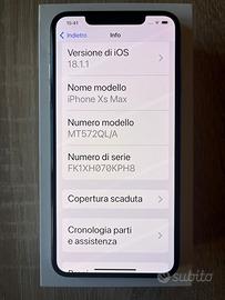 iPhone Xs Max 512GB - Condizioni Eccellenti