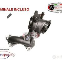 Collettore scarico fiat 500 panda punto twinair