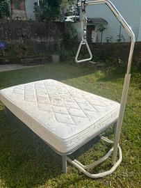 Letto ortopedico + materasso lattice e sollevatore