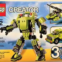 Lego creator tre in uno : robot furgone elicottero
