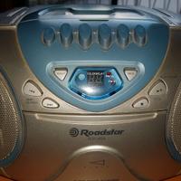 Radio con cassetta VHS e CD