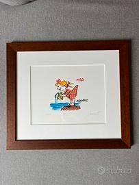 Stampa originale Luzzati con cornice