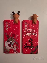 2 cover natalizie per samsung galaxy a 53