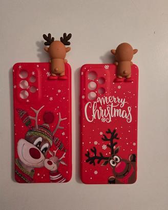 2 cover natalizie per samsung galaxy a 53