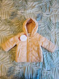 Chloè Kids giubbotto rosa con cappuccio 