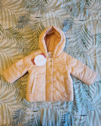 Chloè Kids giubbotto rosa con cappuccio 