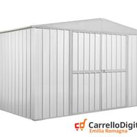 Box in lamiera di Acciaio 360x260cm 9mq bianco