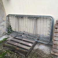 Coppia Rete metallica letto singole a piacenza