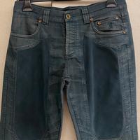 Pantalone Jeckerson blu elasticizzati taglia 32