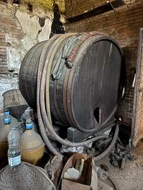 Botte in legno rovere